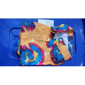 Berrykey Berrykey Chemises Homme Vintage Graffiti à Boutons Décontractées - M
