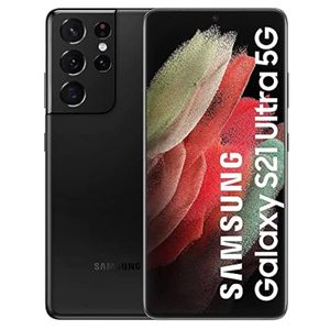 Samsung Galaxy S21 Ultra 5G *6.8 Pouces* (512GB-16GB RAM) Black-5000mAh-108mpx quadruple-fourreau+antichoc offert-1sim