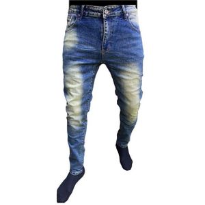 Pantalon Jeans Fashion Pour Homme  Bleu