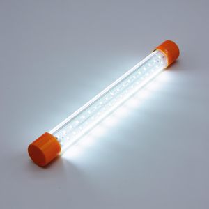 Tube Lumineux LED de Secours Rechargeable USB & Lampe de Poche - (25cm) - 4 Modes, Fixation Aimantée et Crochet, Idéal pour Coupures de Courant, Camping et Véhicules