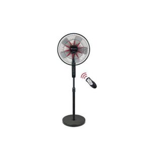 Binatone Ventilateur Sur Pied  16" Avec Télécommande A-1612 RC  Noir Garantie 24 Mois