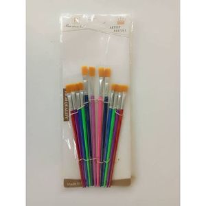 12pcs Pinceau D'artiste Pinceaux De Peinture Professionnels Fournitures D'art Papeterie
