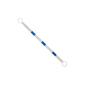 Barre extensible  pour cône - 2 anneaux - bleu- blanc