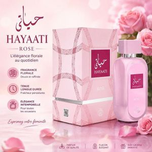 Fragrance World  HAYAATI ROSE Eau De Parfum