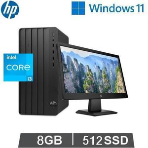 Hp  PRO TOWER 290 G9 DESKTOP PC CORE I3-12100 RAM 8GB 512B SSD AVEC ECRAN 21.5 POUCES - WINDOWS 11 