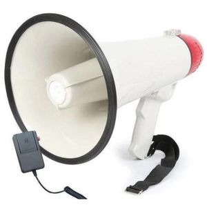 Mégaphone Très Haute Puissance 30w, Haut-parleur Multifonction Amplifié, Support Disque U/carte TF YH