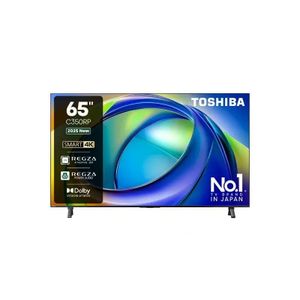 Toshiba TV LED 65" - 65C350RP - 4K - Smart TV - Netflix - YouTube - 164 Cm - Commande Vocale - Apple TV+ - Prime Video - Dolby