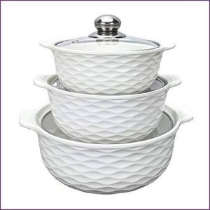Ensemble De Soupières 3 Pièces