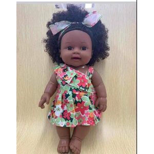 1 jolie poupée noire afro - Fille