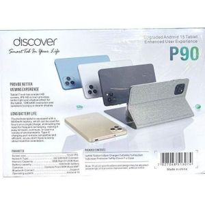 Discover  Tablette Avec Puce P90 Or – 7 Pouces - 8Go / 512Go - 5000mAh - Android 13 - Performant et Stylé