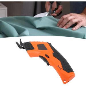 Ciseaux électriques, petits ciseaux électriques pour tailleurs, parfaits pour découper le tissu - Orange