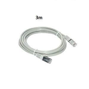 Lot de 10 Câbles reseau cat 6 FTP Blindé 3M