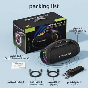 CALUS Enceinte Bluetooth Extreme Boom+3 La puissance sonore qui fait la différence