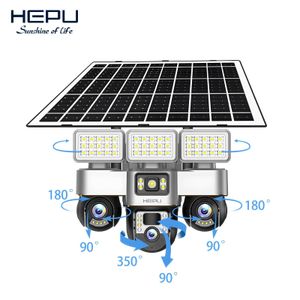 Hepu Caméra énergie solaire 4G 