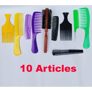 Lot de Peignes & Brosse Pour Cheveux