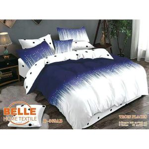 Qualité supérieur Belle Lot de 2 Draps et 2 Taies - Confort et Élégance pour Lit 3 Places