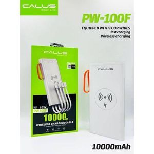 CALUS Power Bank  PW-100F – 10000mAh – 66W – Charge rapide & sans fil