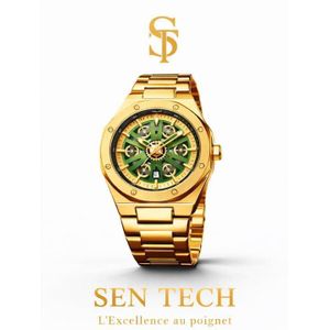  Montre Homme – Élégance Luxe & Performance