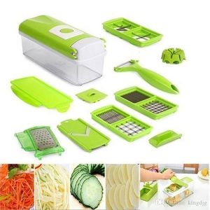 Nicer Dicer Plus Découpe Légumes Nicer Dicer Plus 13 Pièces - Vert