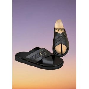 Sandale en simili cuir pour hommes