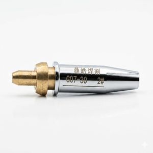 Buse de Découpe Oxyacétylénique G07-30 - taille 2 - Pointe de Chalumeau en Cuivre et Chrome - Haute Résistance Thermique - Accessoire de Découpe de Précision pour Oxycoupage Industriel