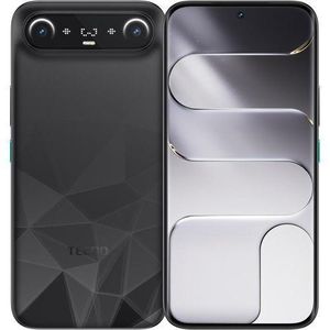 Tecno CAMON SLIM - 256GB ROM - 24GB RAM (16 Extended RAM) - 6.39" - IP69 IP68 - 5600mAh - 60W - 4G - PRISM BLACK