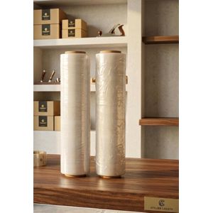 Film Étirable et d’Emballage Premium – 50 cm x 300 m / 50 cm x 400 m