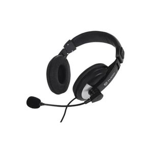 Casque audio pour ordinateur portable et ordinateur portable, avec microphone intégré – Compatible PC et ordinateur portable