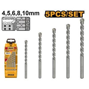 Ingco FORET A BETON -JEU DE 5PCS AKD3051