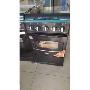 Cuisinière Inox 4 Feux Avec Four De Cuisson A 2 Feux Haut Et Bas