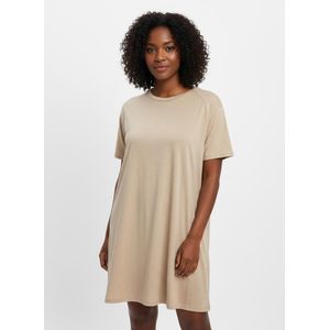Robe midi à manches courtes pour femme – Style décontracté / Soirée – ZK60004