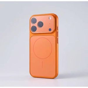 Coque Magnétique en Verre Dépoli pour iPhone 17 Pro Max