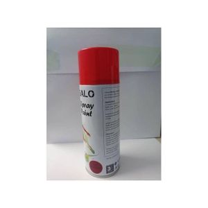 Lot de deux (2) Peinture Megalo Bombe Spray - Voitures Et Motos Rouge