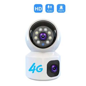 Caméra de de sécurité 4G (carte SIM) V380 Pro 8MP (Double Objectif)