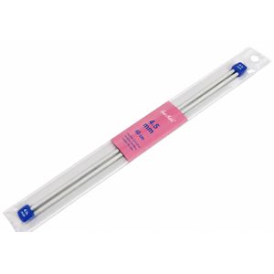Paire d'Aiguilles à Tricoter 4,5 mm – Longueur 40 cm