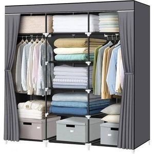 Placard Solide Portatif - 3 Compartiments Avec Support