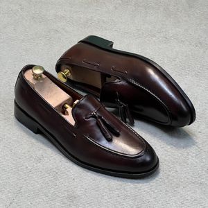 Gn soulier pour homme en cuir-marron