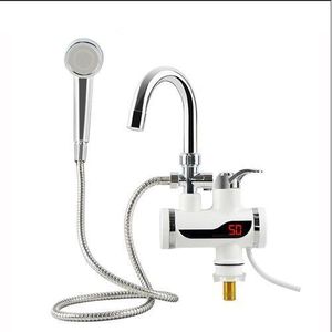 Robinet Migiteur Chauffe-Eau En Cuivre D'Acier Inoxydable - Argent