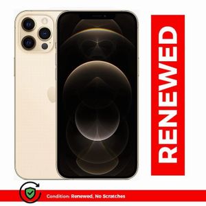 Renewed iPhone 12Pro 128 Go 6.1" Débloqué 12MP+12MP+12MP+12MP Garantie 6 mois Doré