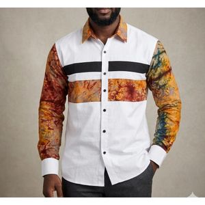 Chemise à bande pour Homme 