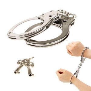 Menottes/Équipement De Garde De Sécurité Menottes Avec Clé De Rechange