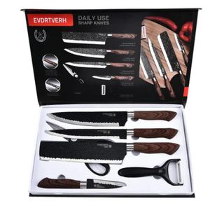 Coffret de 6 couteaux de cuisine professionnels – EVDRTVERH