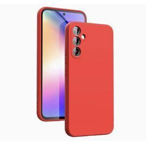 Divers Coque Silicone Compatible Pour Samsung Galaxy A54 - ROUGE