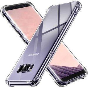 Gn Coque ultra transparente TPU flexible compatible avec Samsung Galaxy S8