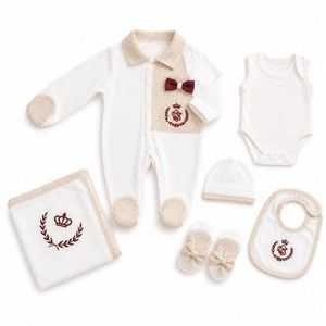 Kit de naissance garçon – 9 pièces - Blanc
