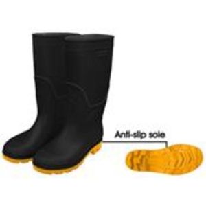 Ingco Botte Pvc Noire N°45