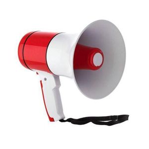 Leadder MP-2 Mégaphone  Bluetooth 20W - Batterie bonne autonomie - ROUGE