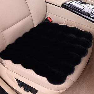 Nouveau coussin de siège auto en peluche pour l'hiver – Antidérapant, chaud et épais – Coussin universel pour siège individuel à texture « bulle » en peluche