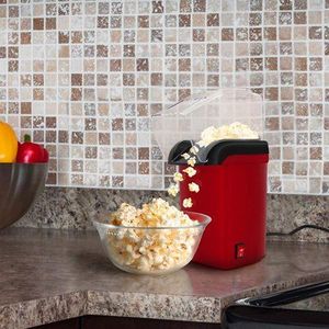 Mini Machine à Pop-corn électrique à Air Chaud- Rouge.