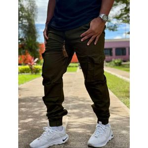 Pantalon Cargo Homme - Vert